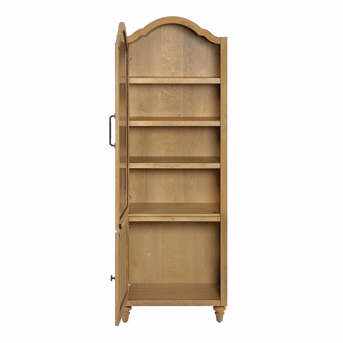 The Pioneer Woman Dining Hutch Cabinet, Medium Brown Finish