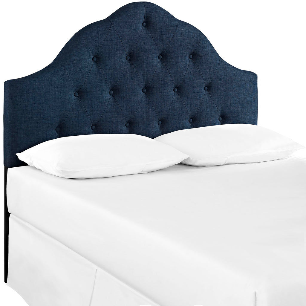 Modway Sovereign Queen Upholstered Fabric Headboard in Beige