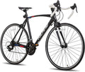 Hiland Road Bike,Shimano 14 Speeds,Light Weight Aluminum Frame,700C Racing Bike for Men