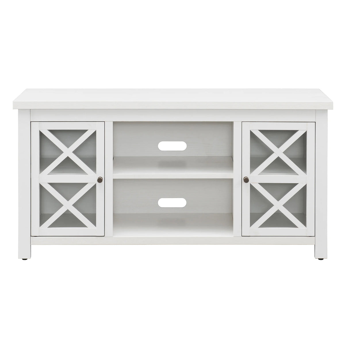 Evelyn&Zoe Colton TV Stand for TV's up to 55", White