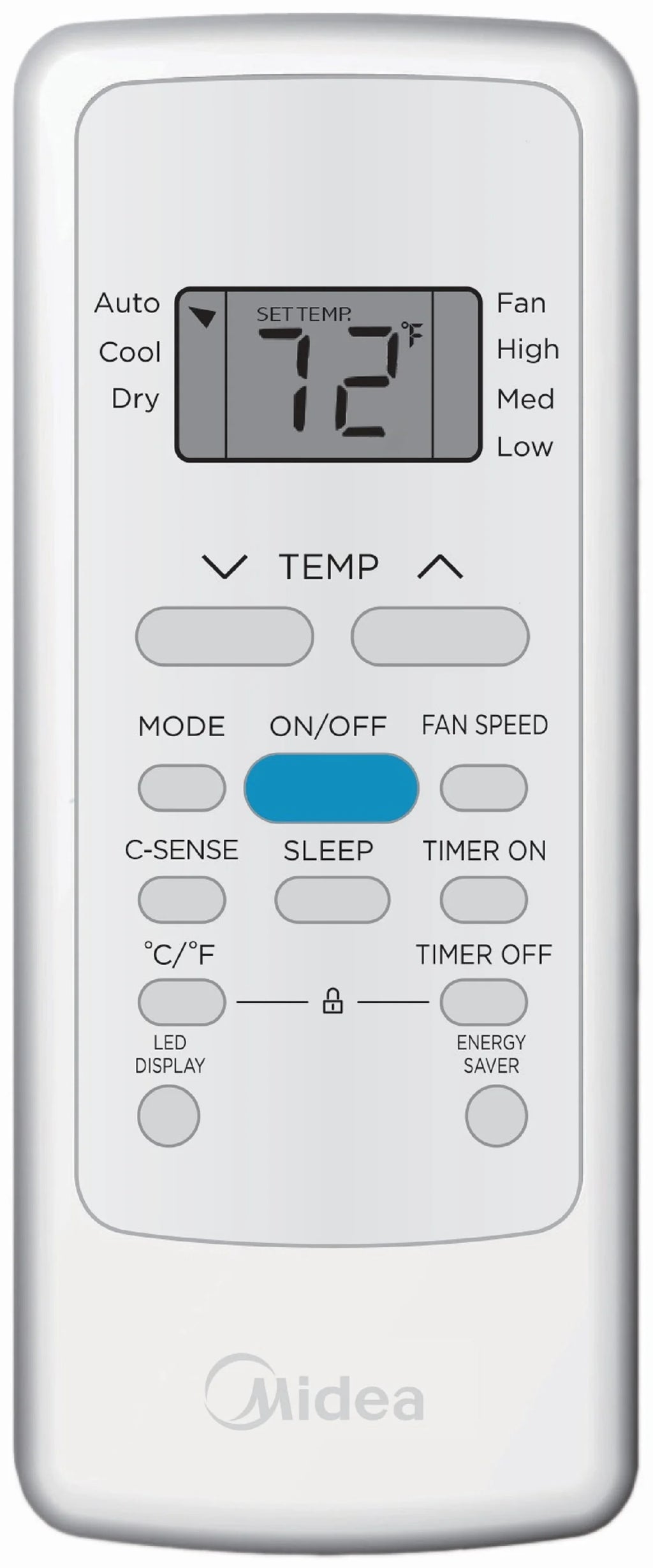 Midea 5,000 BTU Window Air Conditioner, 150 Sq. Ft., White, New