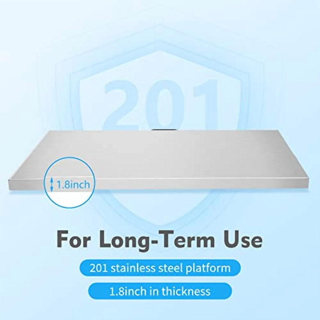 Digital Livestock Scale Large Pet Scale for Animal Weight Scale Stainless Steel Platform Electronic Postal Shipping Scale Heavy Duty Large Dog (440Lbs)