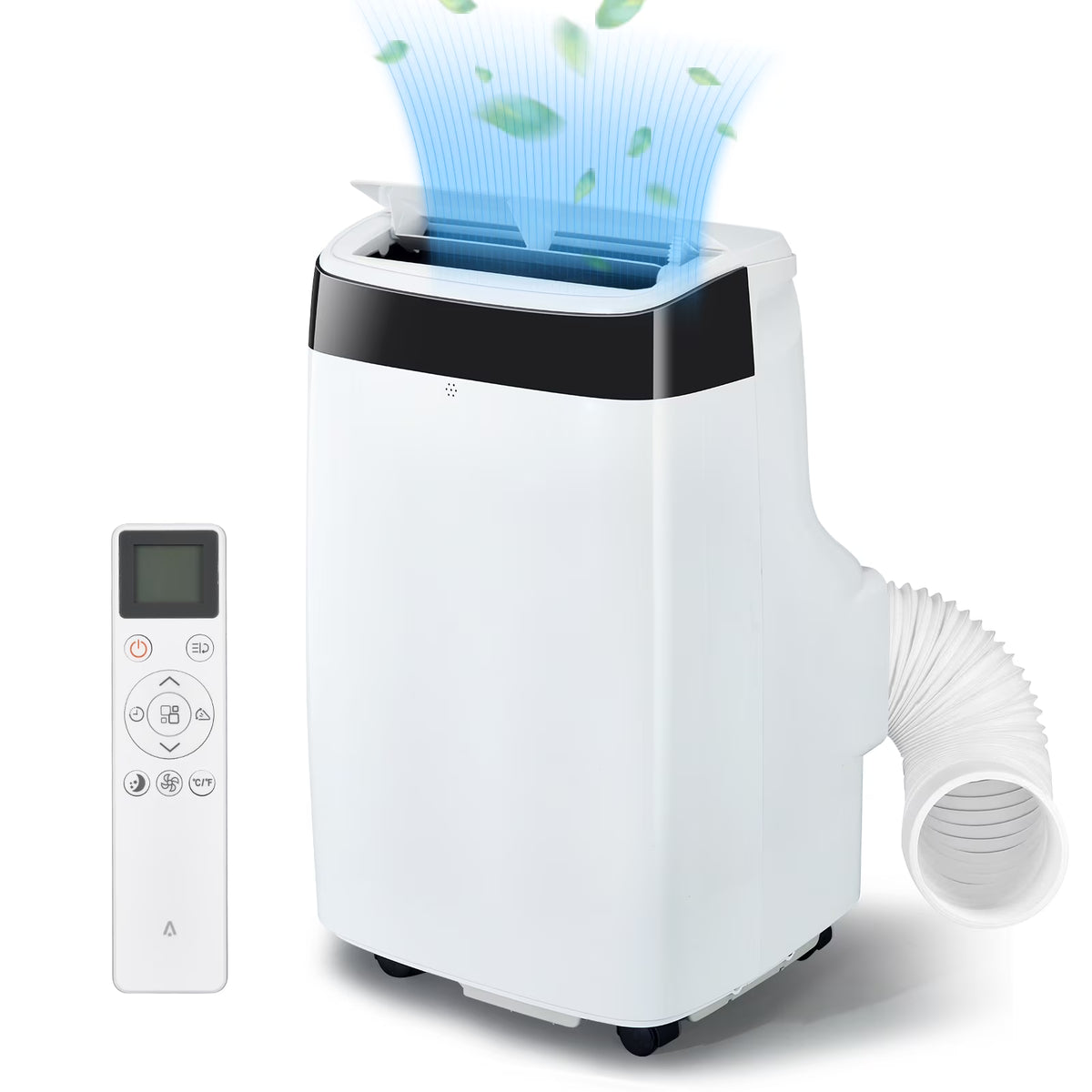 EastVita 10000 BTU Air Conditioner Portable for Room, 3-in-1 AC Unit, Dehumidifier and Fan, Air Conditioners with Remote Control & Window Kit, Sleep Mode, LED Display, Cooling Room up to 450 Sq.ft