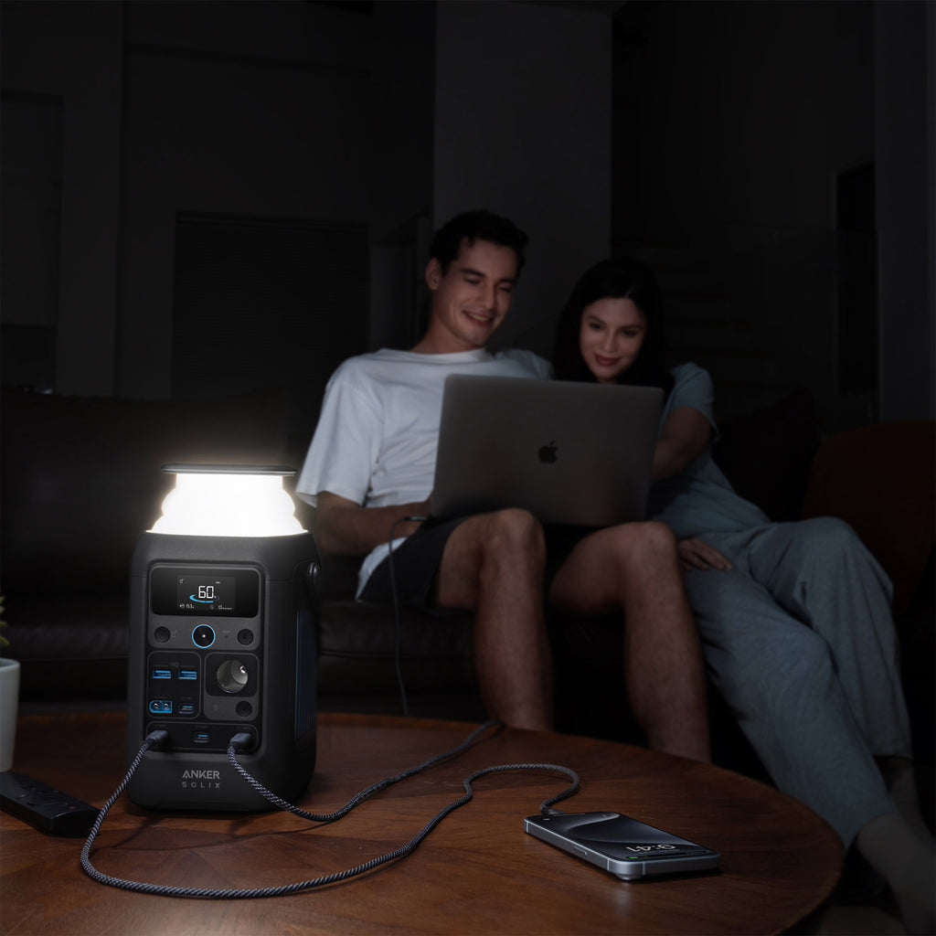 Anker SOLIX C300X DC Portable Power Station with 100W Fast Charger