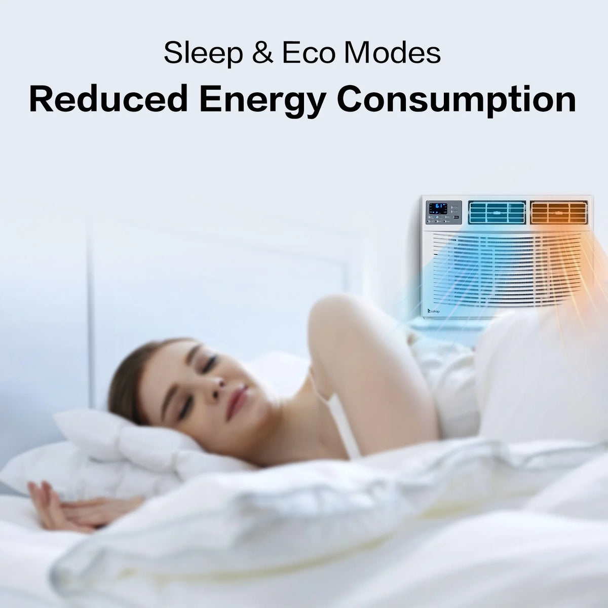 Ktaxon WiFi Enabled 8000 BTU Heat And Cool Window Air Conditioner With Wifi Controls