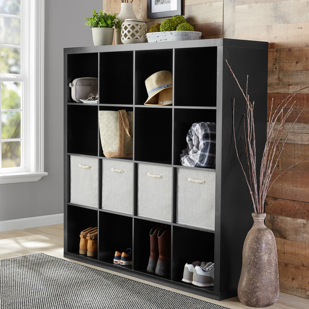 Better Homes & Gardens 16 Cube Storage Organizer, Acorn