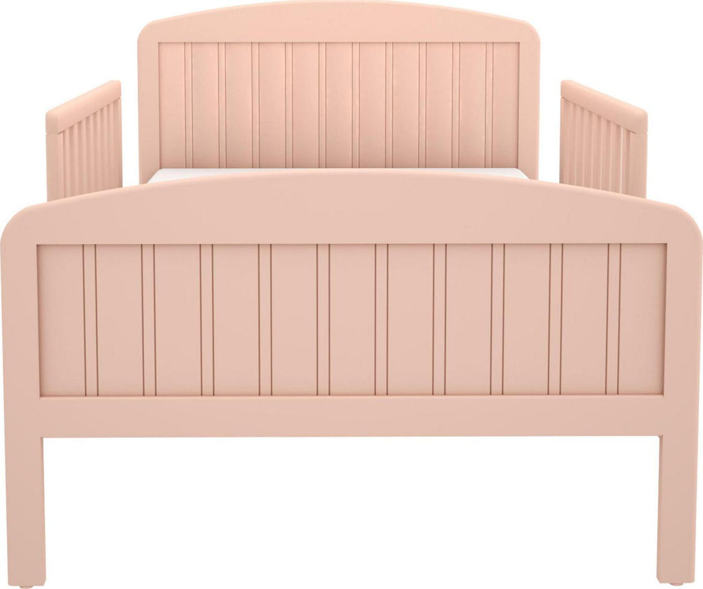 BK Furniture Harrisburg XL Wooden Toddler Bed in Clay