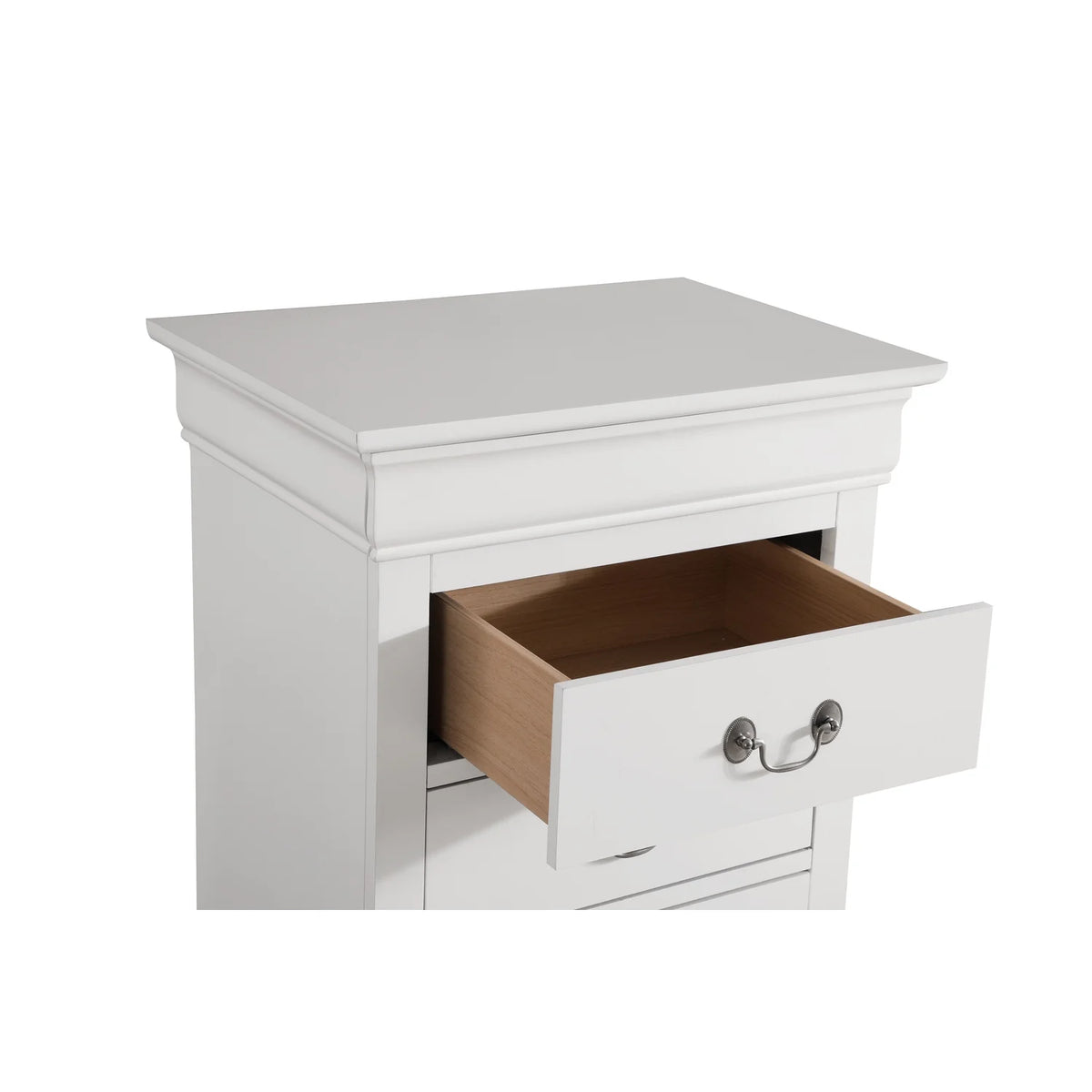 Glory Furniture Louis Phillipe 7 Drawer Lingerie Chest in Cherry