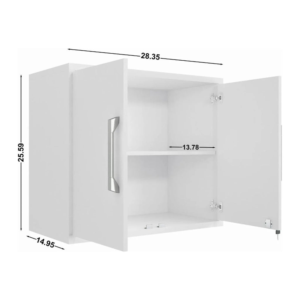 Eiffel Floating Garage Cabinet  (Set of 2)