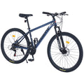 27.5" MTB Mountain Bike for Men - 21-Speed Aluminum Alloy Frame, Front Suspension, Double Disc Brakes | Adult All-Terrain Bicycle