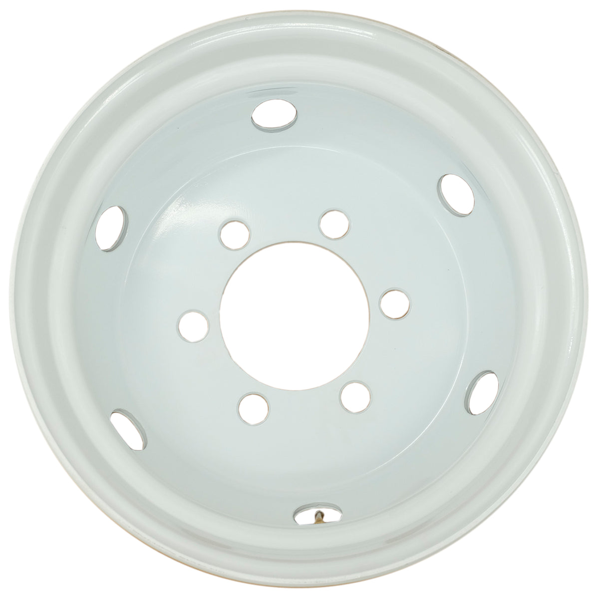 19.5" Set of 4 19.5x6 White Steel Wheels For ISUZU NPR NPR-HD NQR NRR 1995-2025 OEM Design Replacement Rim 8980939730