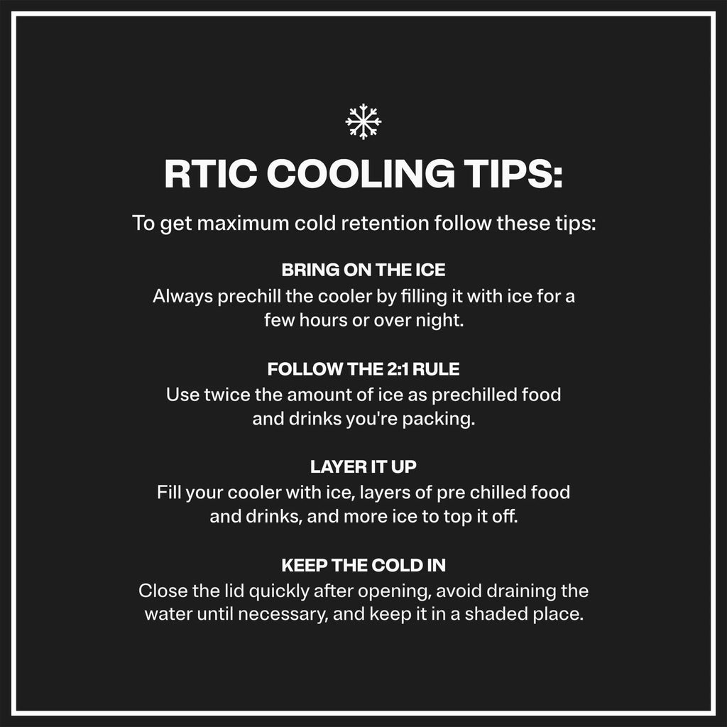RTIC 32 QT Ultra-Light Hard-Sided Ice Chest Cooler, Fits 48 Cans, Dark Grey & Cool Grey