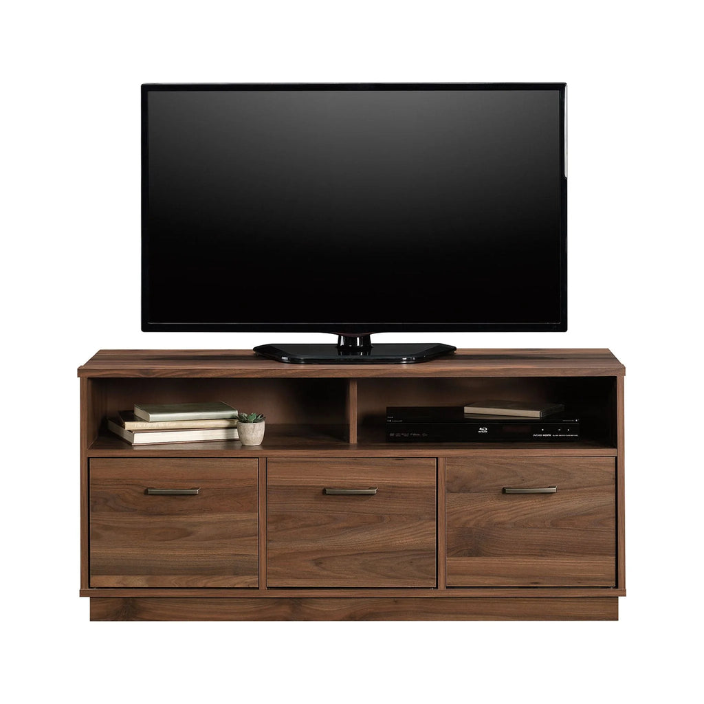 Mainstays 3-Door TV Stand Console for TVs up to 50", Blackwood Finish