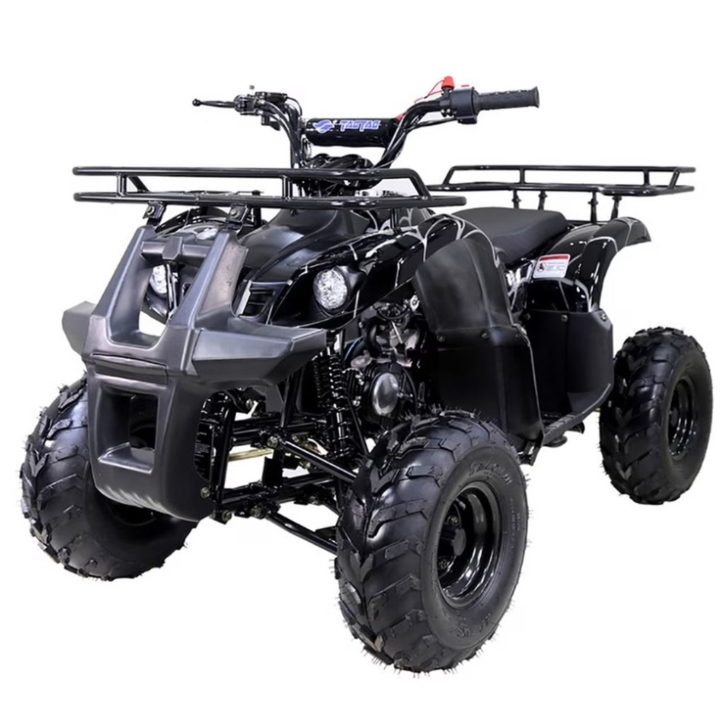 2021 New Tao Motor ATA- 1Automatic Gas All-Terrain Vehicle (ATV) With Big 16'' Tires and Reverse  - Midnight Black Color