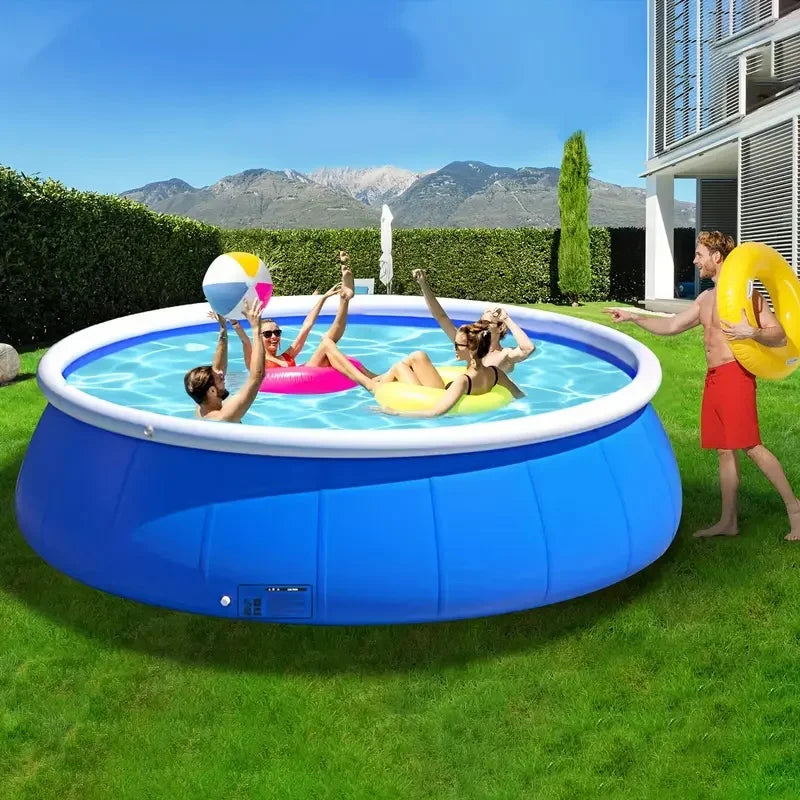 Inflatable swimming pool 244*63 butterfly inflatable coil mesh pool