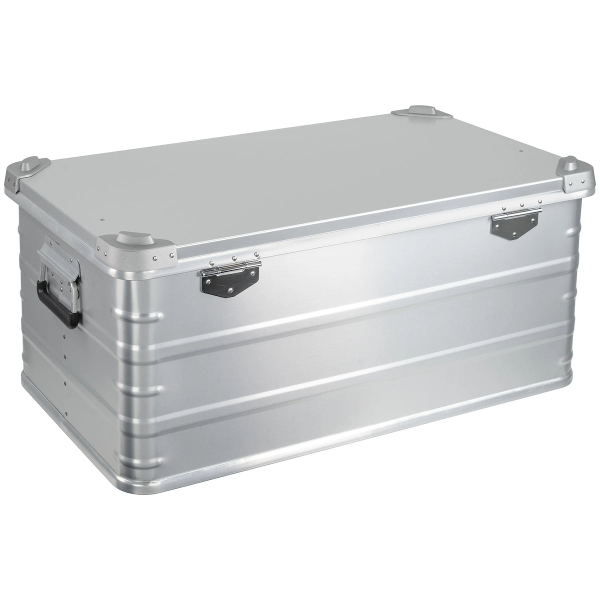 Crossover Aluminum Overland Storage, Trunk, Metal Cargo Case, Storage Box (147L X-Large, Black)