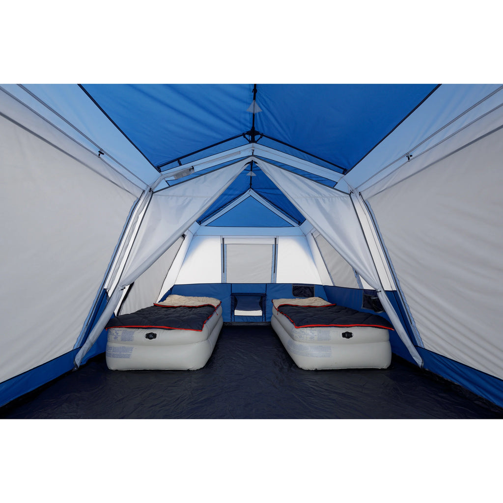 Ozark Trail 8' x 7' 4-Person Instant Cabin Tent with LED Lighted Hub, 19 lbs
