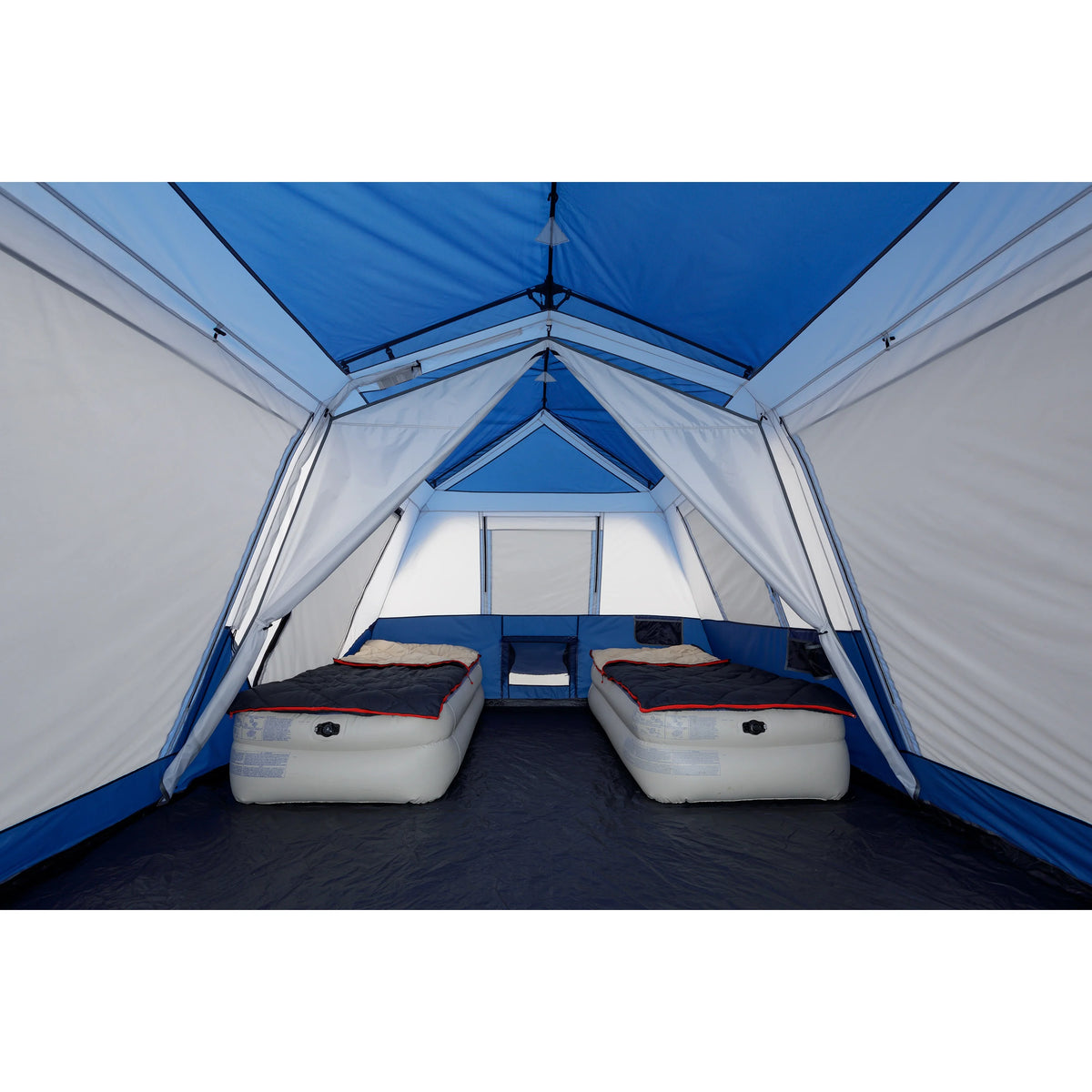 Ozark Trail 8' x 7' 4-Person Instant Cabin Tent with LED Lighted Hub, 19 lbs