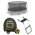 Springfree Trampoline Jumbo Trampoline w/FlexrHoop & Ladder Accessory