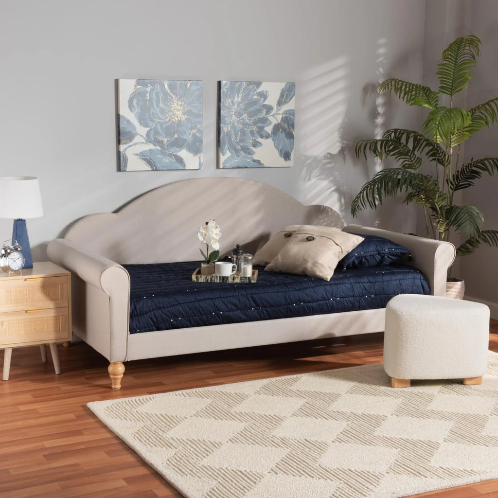 Baxton Studio Chaise Twin Size Daybed