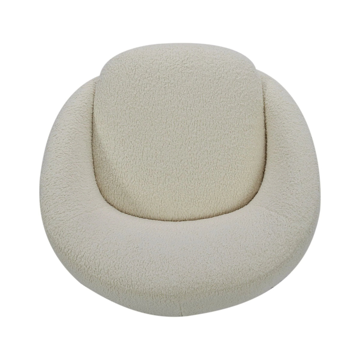 Better Homes & Gardens Mira Swivel Chair, Cream
