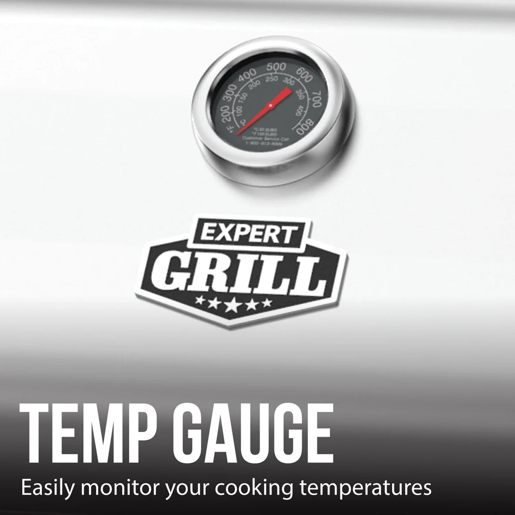 Expert Grill 5 Burner Propane Gas Grill with Side Burner