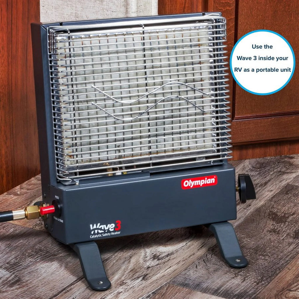 Camco Olympian Wave 3 Catalytic Adjustable Safety Heater (57331)