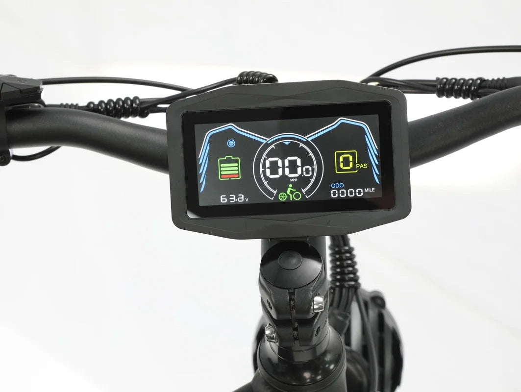 5000W (Peak) Electric-Bike for Adults, 60V 25AH Battery Electric Motorcycle, Dual-Motor-Ebike 50MPH Ebike, 26*4.0 Fat Tire Electric-Bicycle, AWD 21-Speed Mountain Bike for All-Road UL 2849