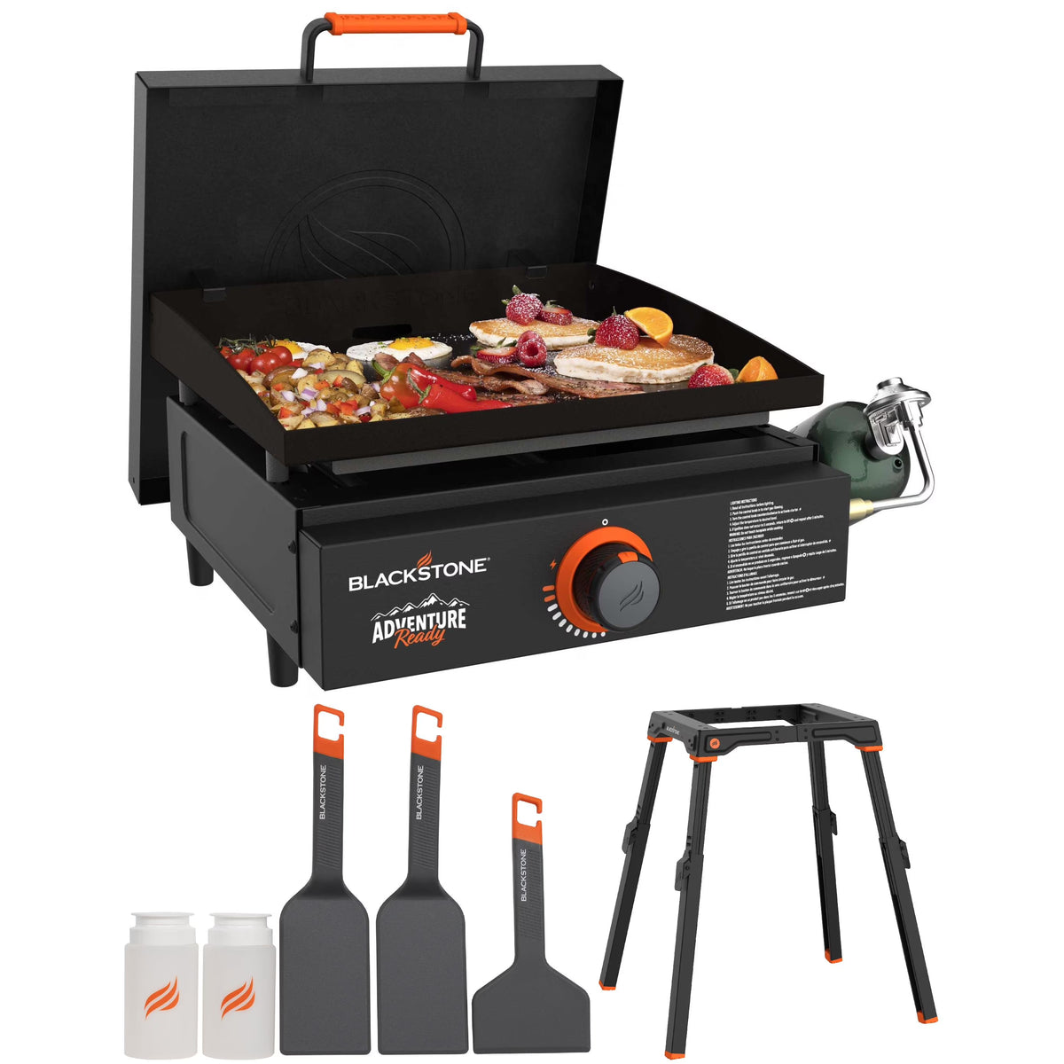 Blackstone Adventure Ready 17�� Propane Griddle with Hard Cover