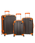 Rockland Luggage Sonic 3 Piece Hardside Spinner Luggage Set, F190