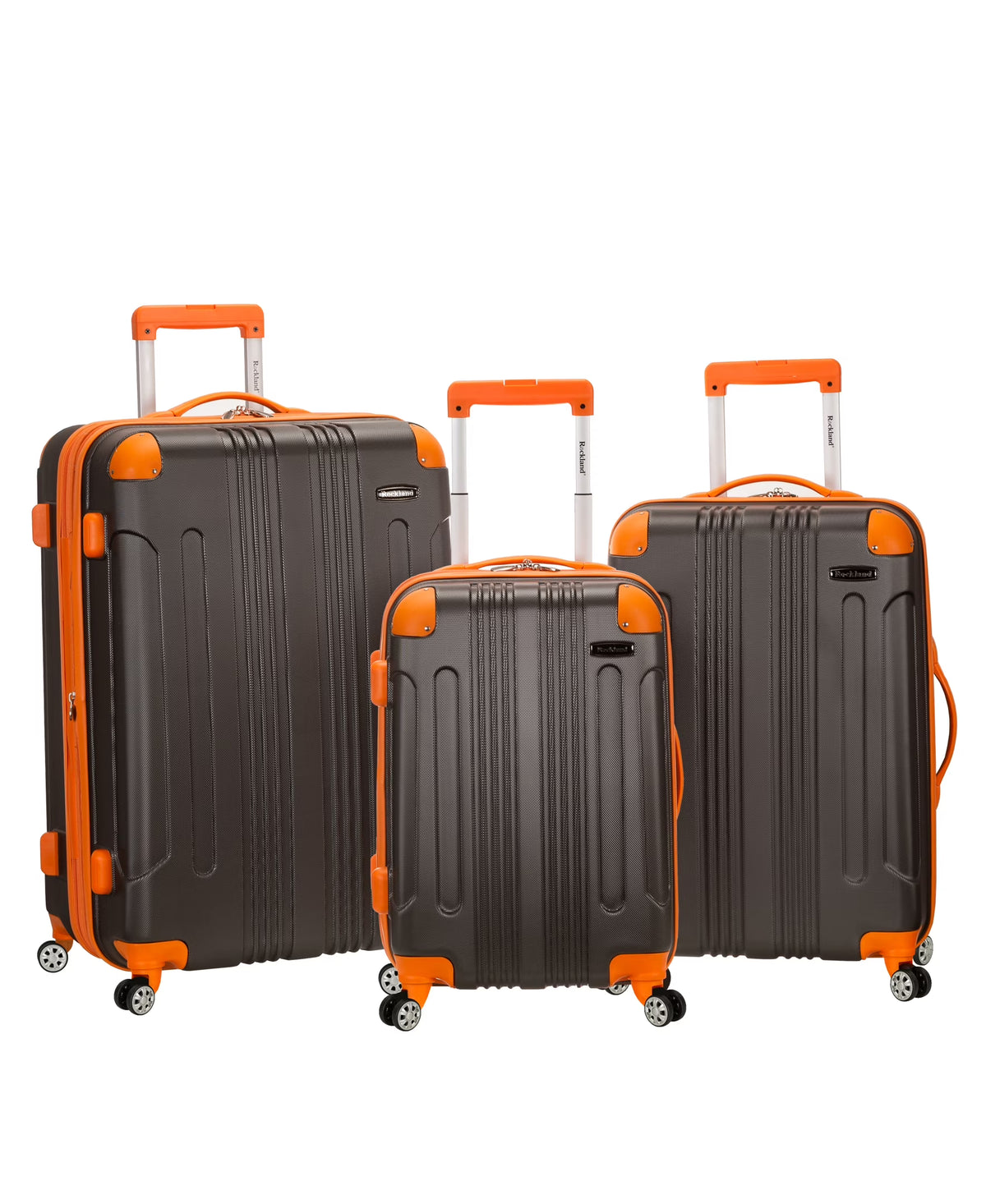 Rockland Luggage Sonic 3 Piece Hardside Spinner Luggage Set, F190