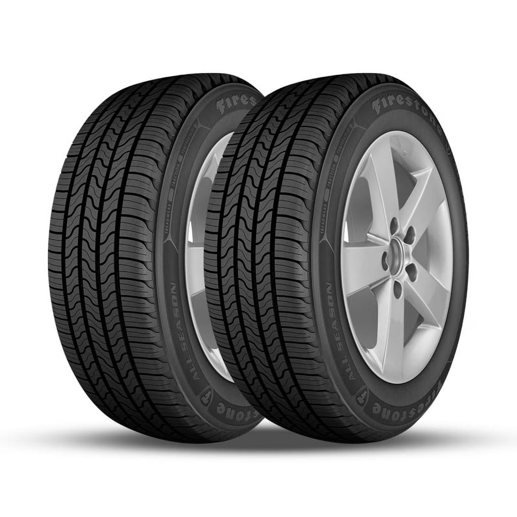 Pair of 2 New Firestone All Season 185/65R15 88T Touring Tires 65,000 Mile Warranty FS 004018 / 185/65/15 / 1856515 Fits: 2004-08 Toyota Prius Base, 2003-08 Toyota Corolla CE