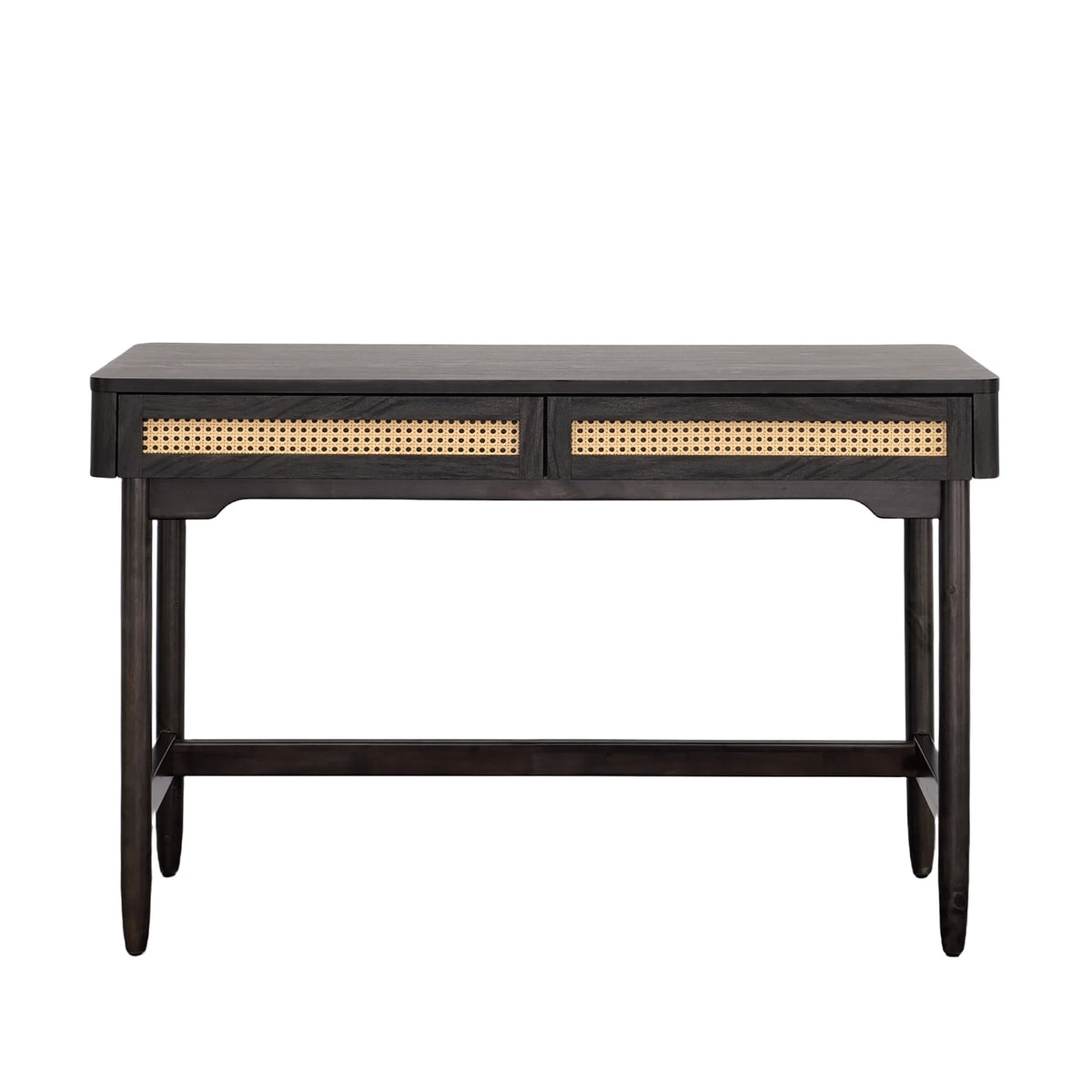 Better Homes & Gardens Springwood Caning Desk, Light Honey Finish