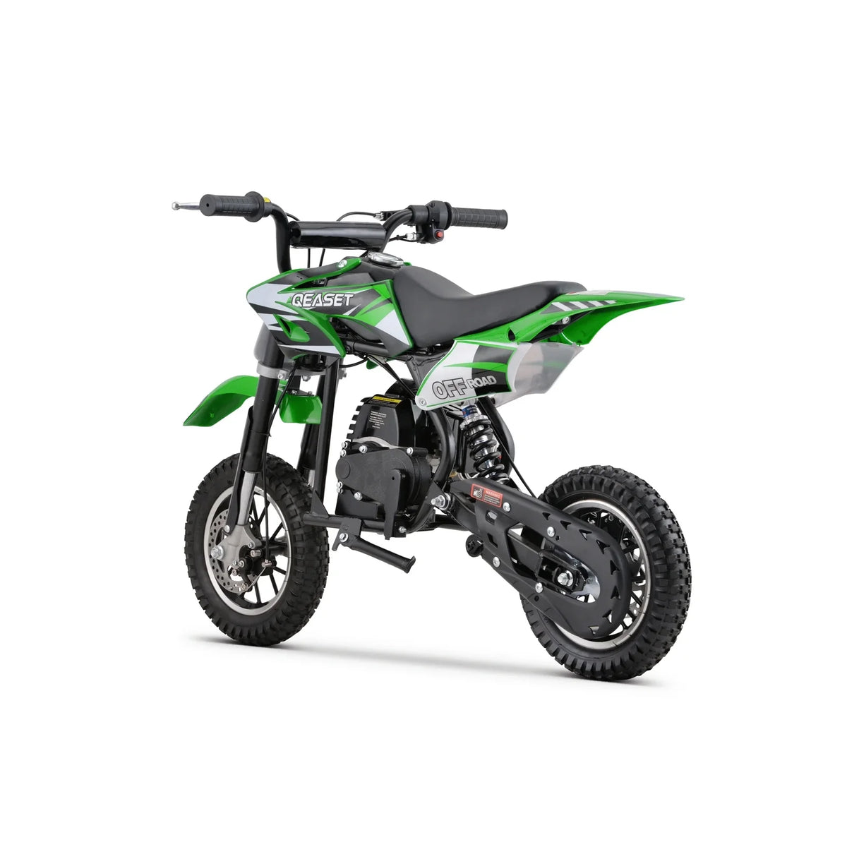 QEASET 49CC Dirt Bike, Gas Powered Mini Bike, Red