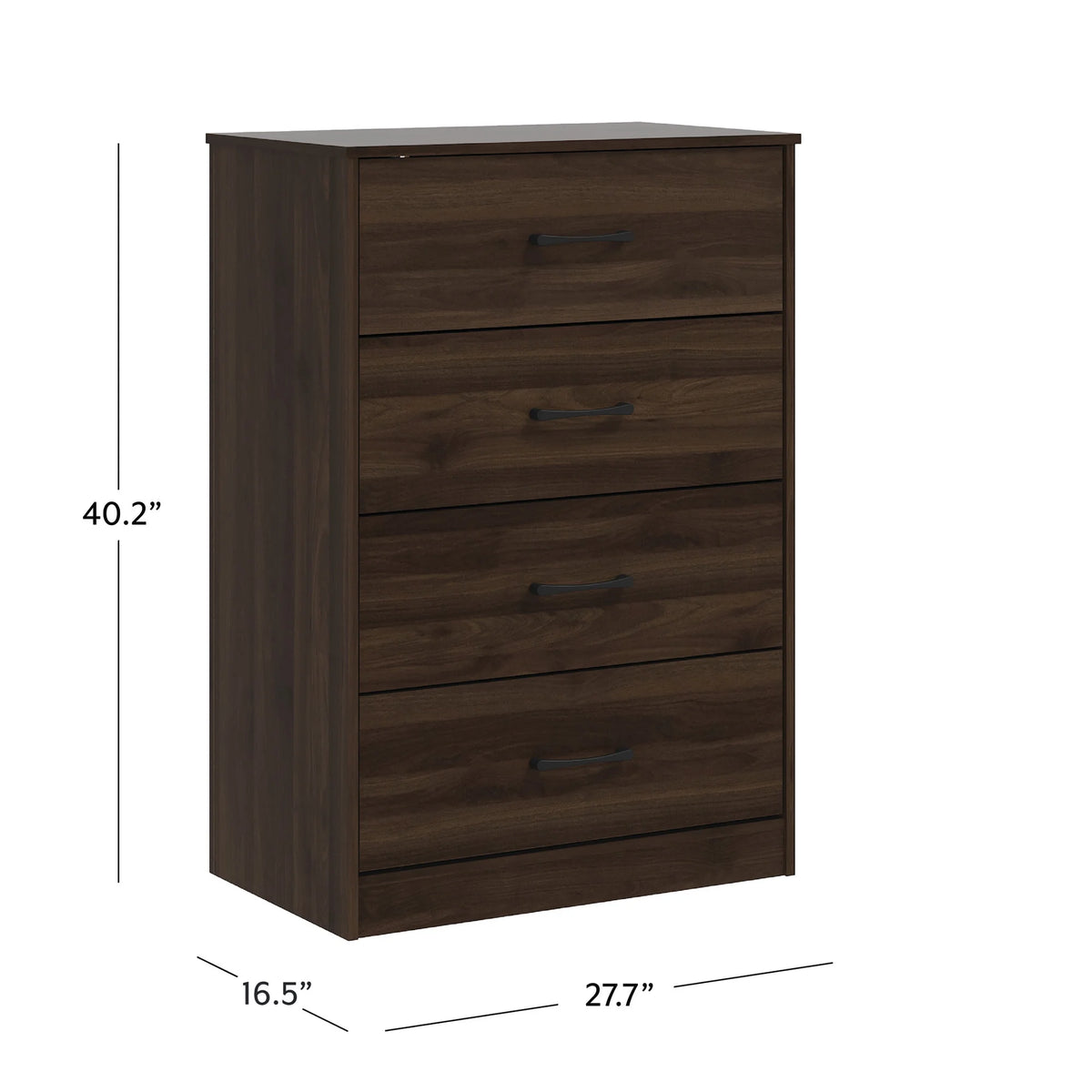 Mainstays Ardent 4 Drawer Dresser, Euro Oak
