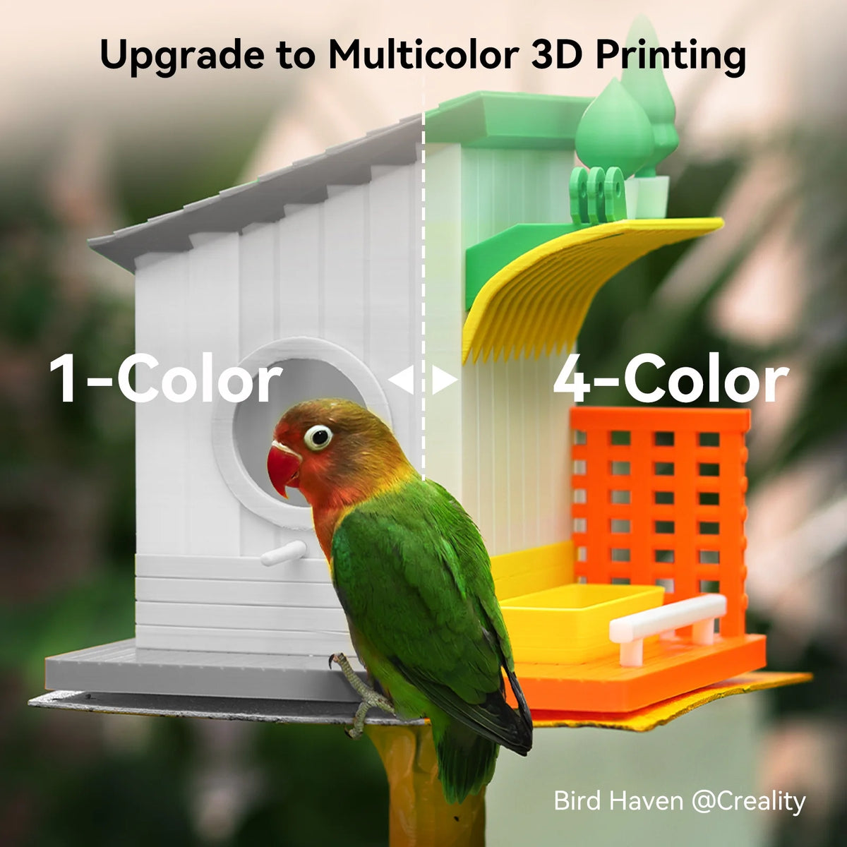New Upgrade Creality K1 3D Printers + CFS Upgrade Accessory Kit + Creality Filament System Supports Multi-color Printing, Fast Connection to CFS, Auto Filament Identification| Mapping| Switch & Relay