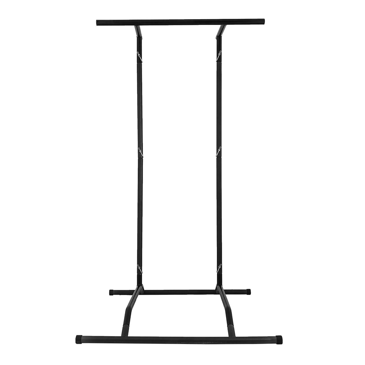 VEVOR 330LBS Pull Up Bar Free Standing Dip Station, Portable Power Tower Multi-Station for Home Gym Fitness Equipment with Storage Bag,Black