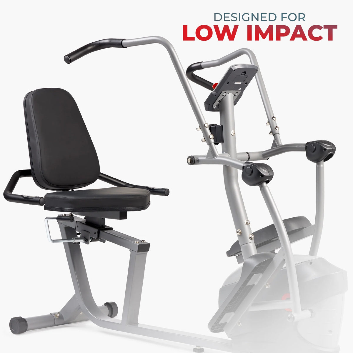 Sunny Health & Fitness Performance Interactive Series Recumbent Elliptical Trainer