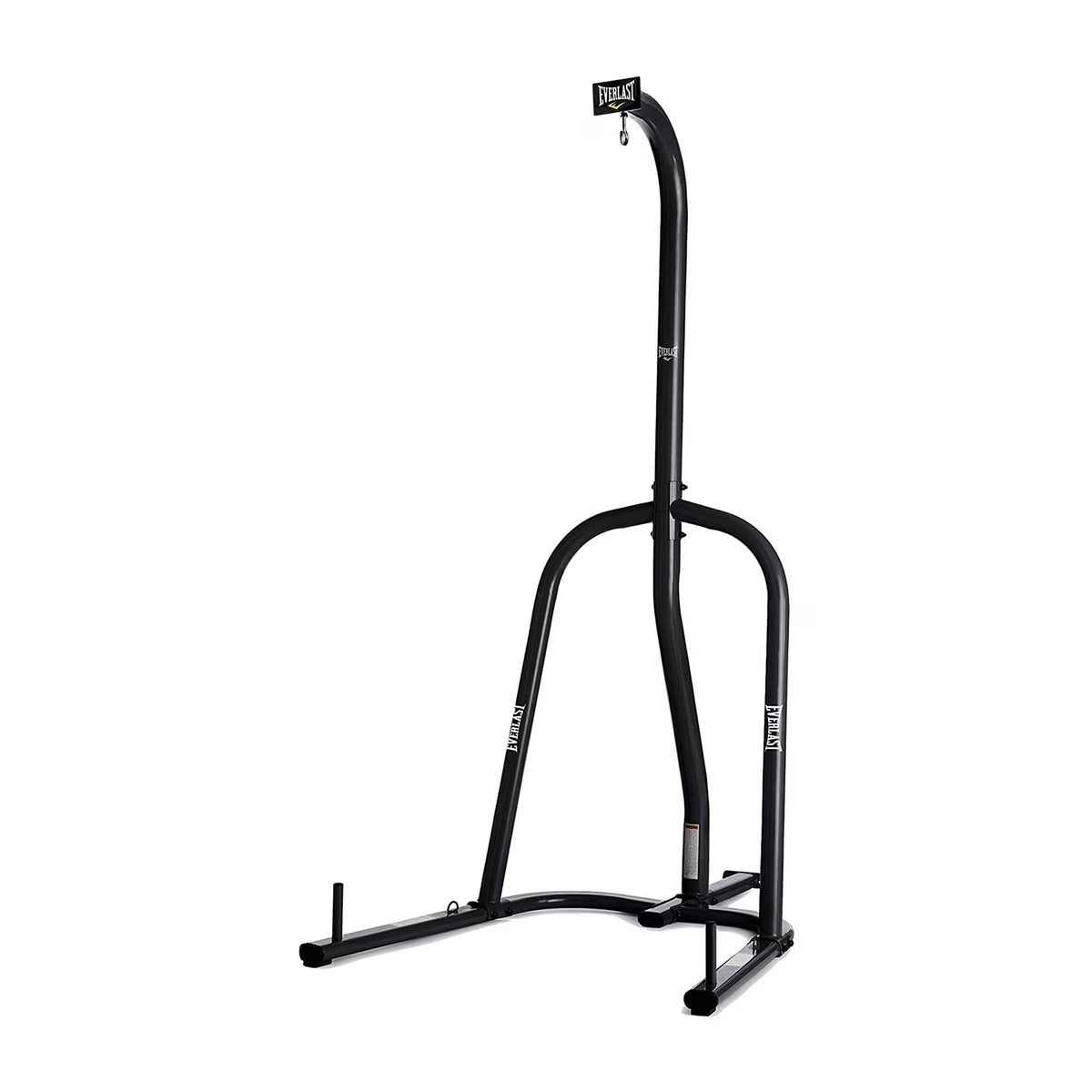 Everlast Single Station Heavy-Duty Punching Bag Stand, Powder-Coated Steel, 100 lb Capacity, Black
