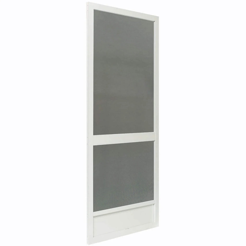 80 in. x 30 in. Canoe Creek White Aluminum Screen Door