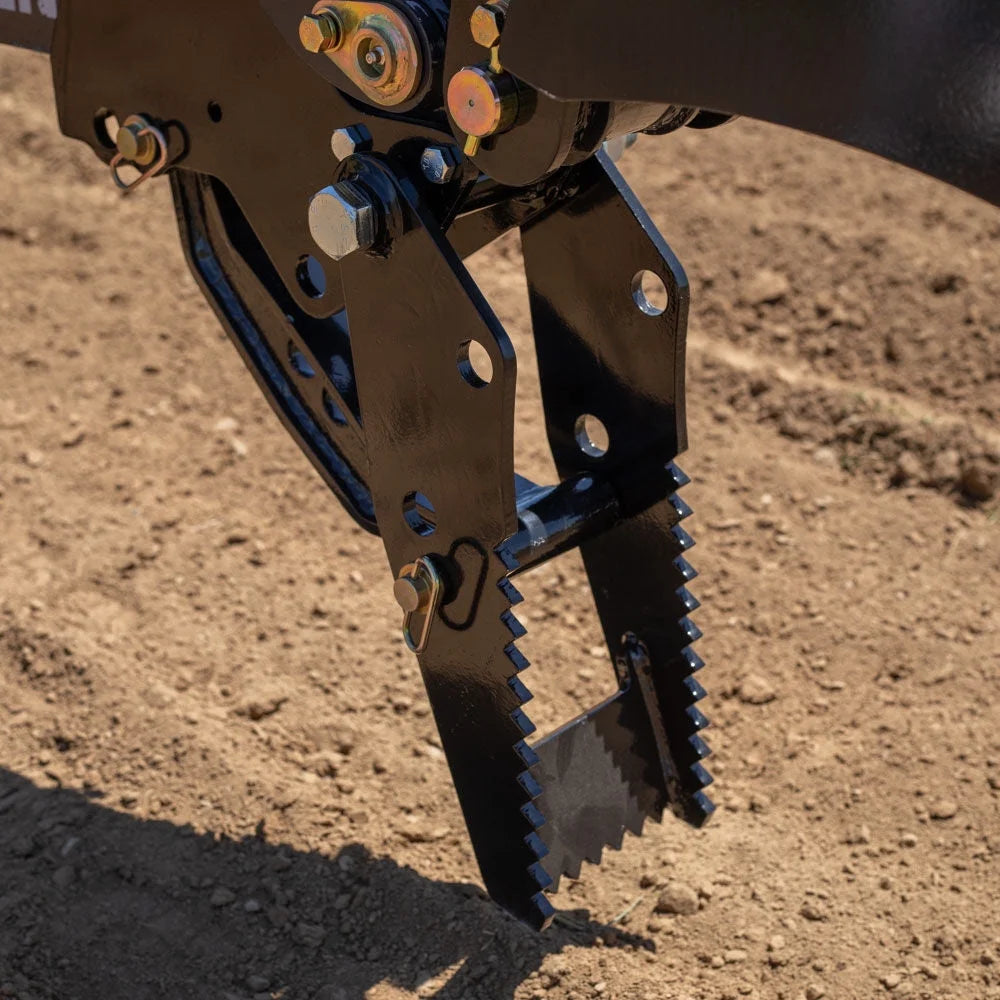Titan Attachments Skid Steer Fronthoe 24" Bucket and Thumb, Excavator Attachment Bobcat Loader