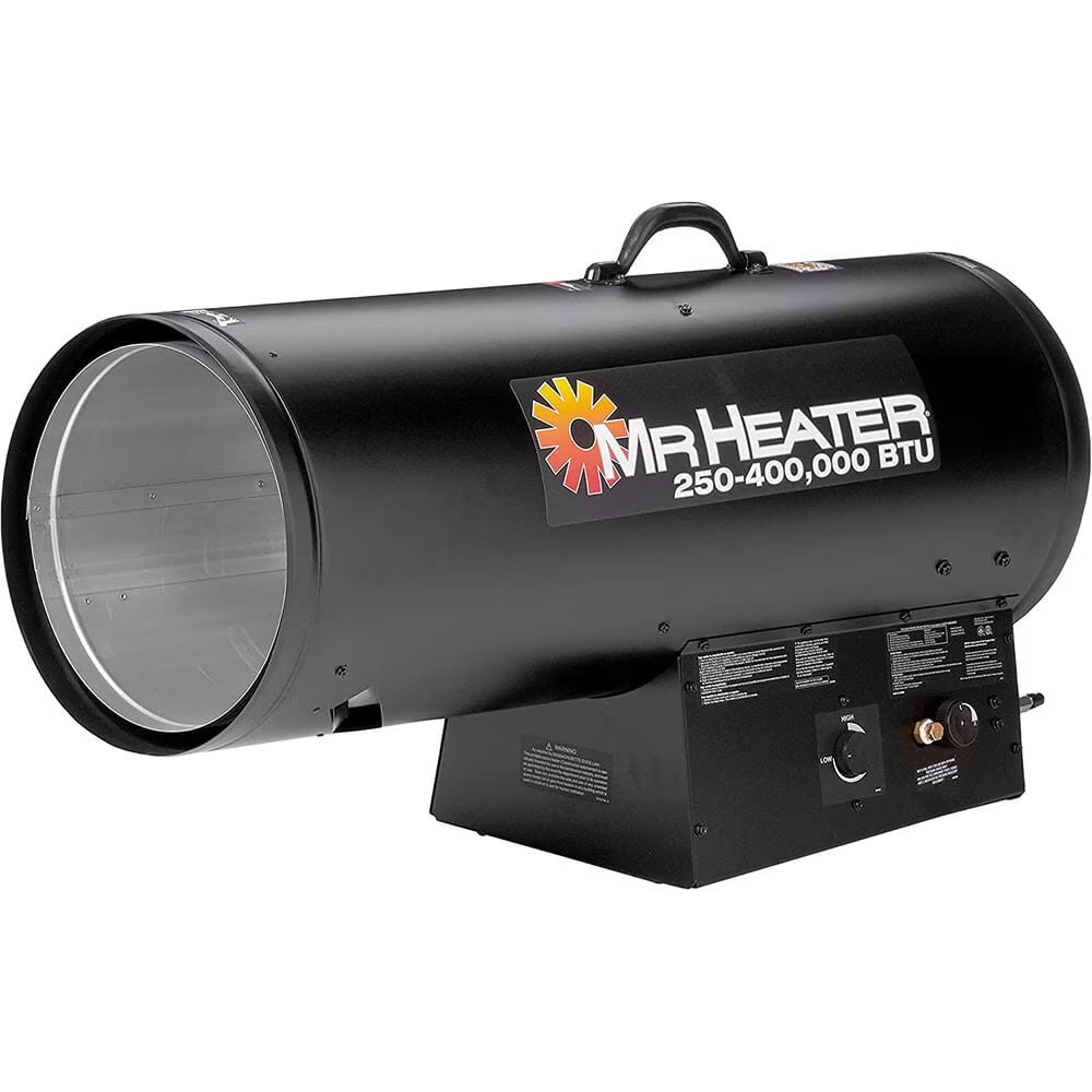 Mr Heater 400,000 Btu Forced Air Propane Heater With Thermostat