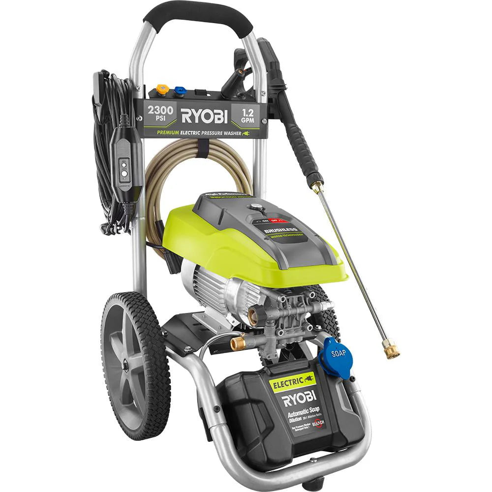 Ryobi 2300 PSI 1.2 GPM High Performance Electric Pressure Washer
