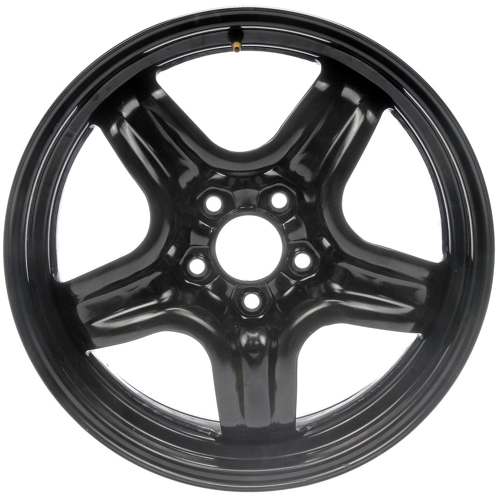 Dorman 939-101 Steel 17" Wheel Rim 17 x 7-inch 5-Lug Black, for Specific Chevrolet / Pontiac / Saturn Models Fits select: 2008-2012 CHEVROLET MALIBU, 2007-2010 PONTIAC G6