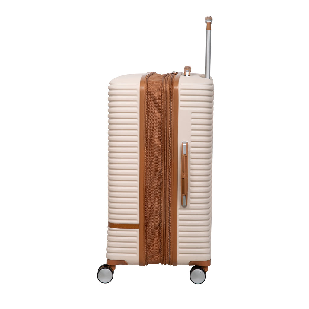 it luggage Replicating 31" Hardside Expandable Checked Spinner Luggage, Gray