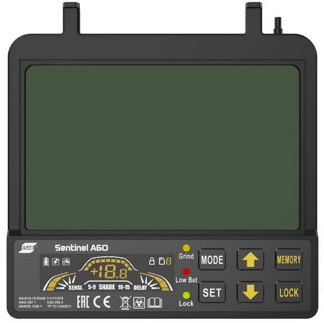 ESAB A60 Sentinel Adjustable Welding Helmet,14"x14"x10"