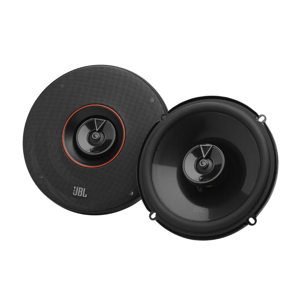 New JBL 2-Pack JBLSPKCB64 6.5" 2-Way Car Speakers & SUBBP12AM Powered Subwoofer