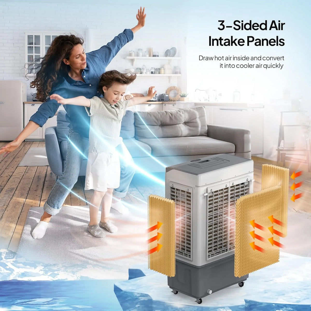 ROVSUN Portable Air Conditioners, White