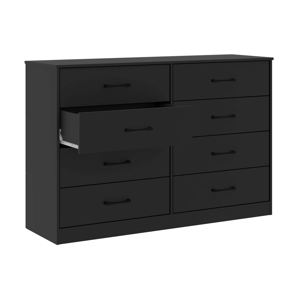 Mainstays Ardent 8 Drawer Dresser, Black