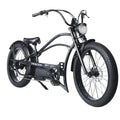 Tracer Legend GT7 Cruiser Chopper E-bike, 1000W Motor, 7 Speed, Disc Brake, for Men, Matte Black